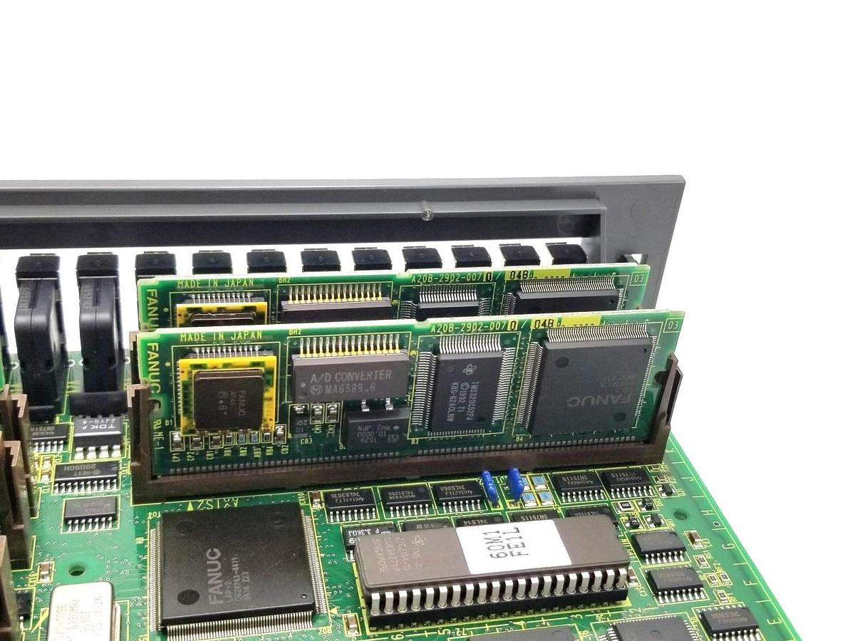 Used FANUC A16B-2202-0860 / 05D 18B 4 AXIS MAIN CPU BOARD A16B2202086005D W/MODULES