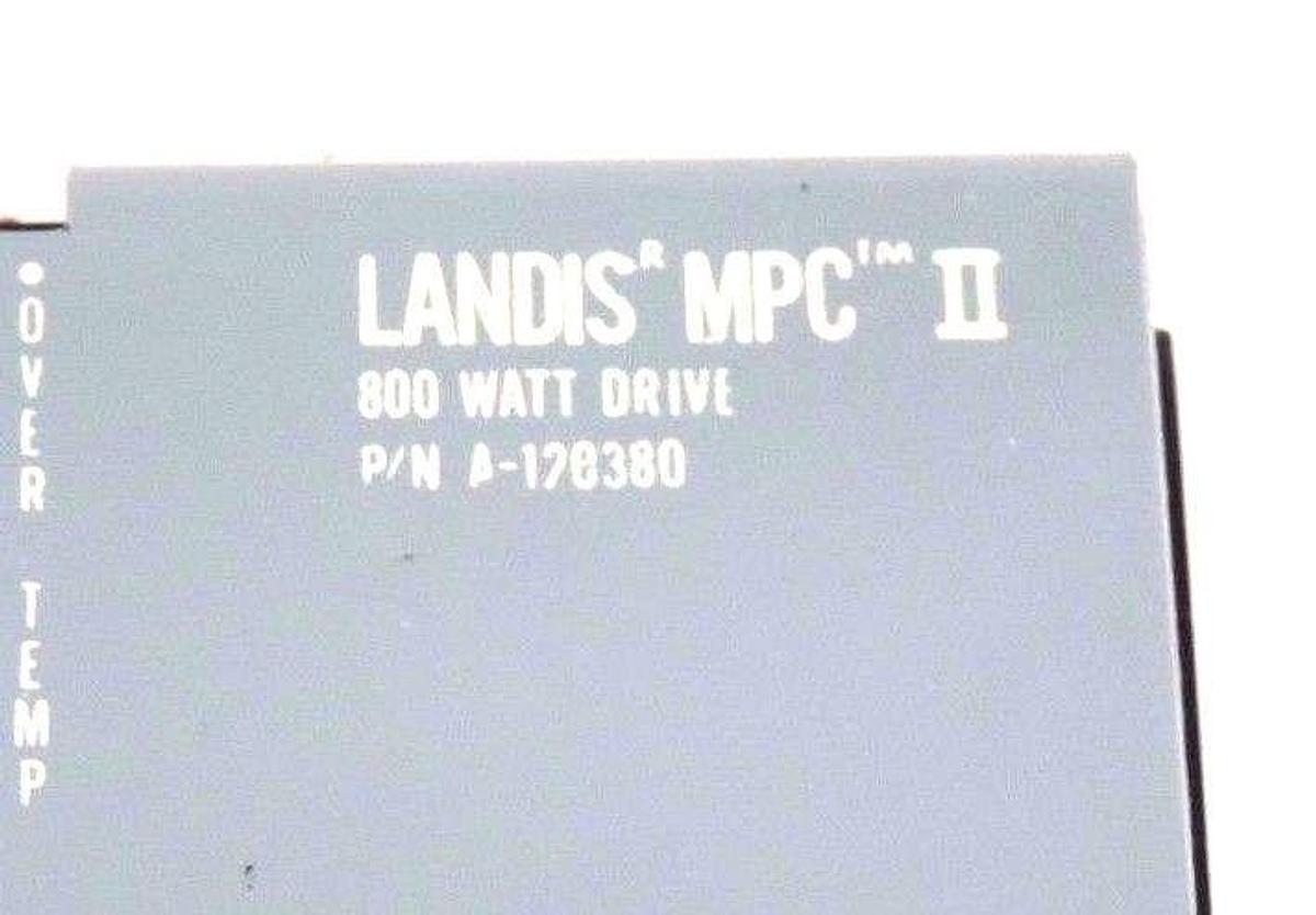 Used LANDIS MPC II A-120380 800W DRIVE GPF06414, A120380