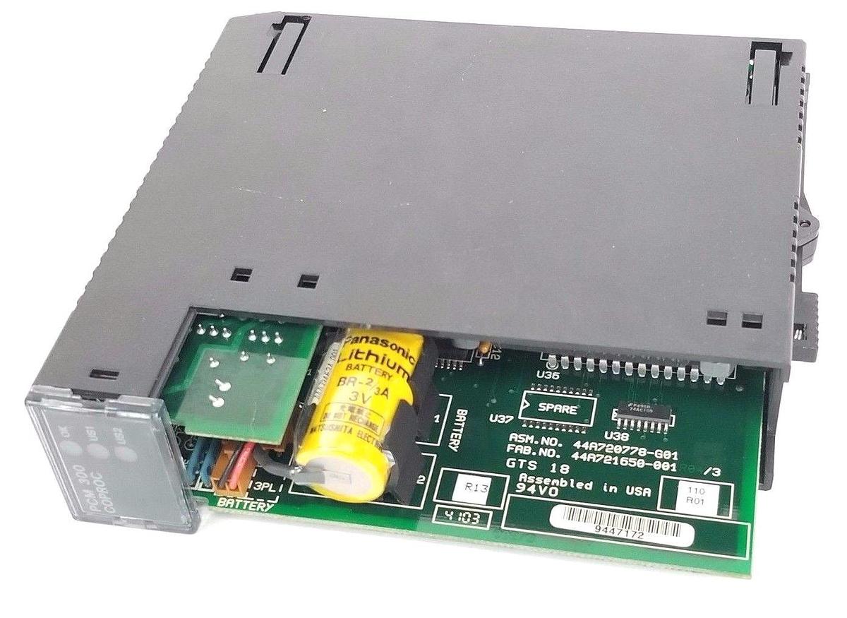Used GE FANUC IC693PCM300P PROGRAMMABLE COPROCESSOR MODULE