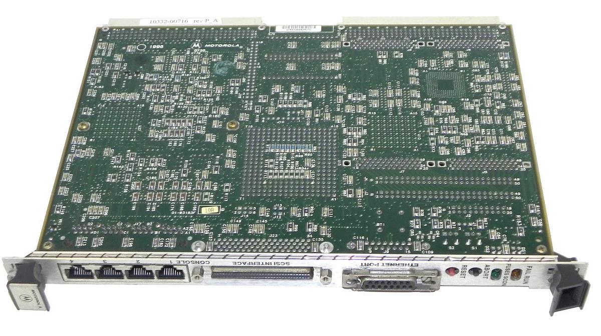 Used MOTOROLA ADEPT 10332-00716 PROCESSOR BOARD ADEPT 060, 1033200716