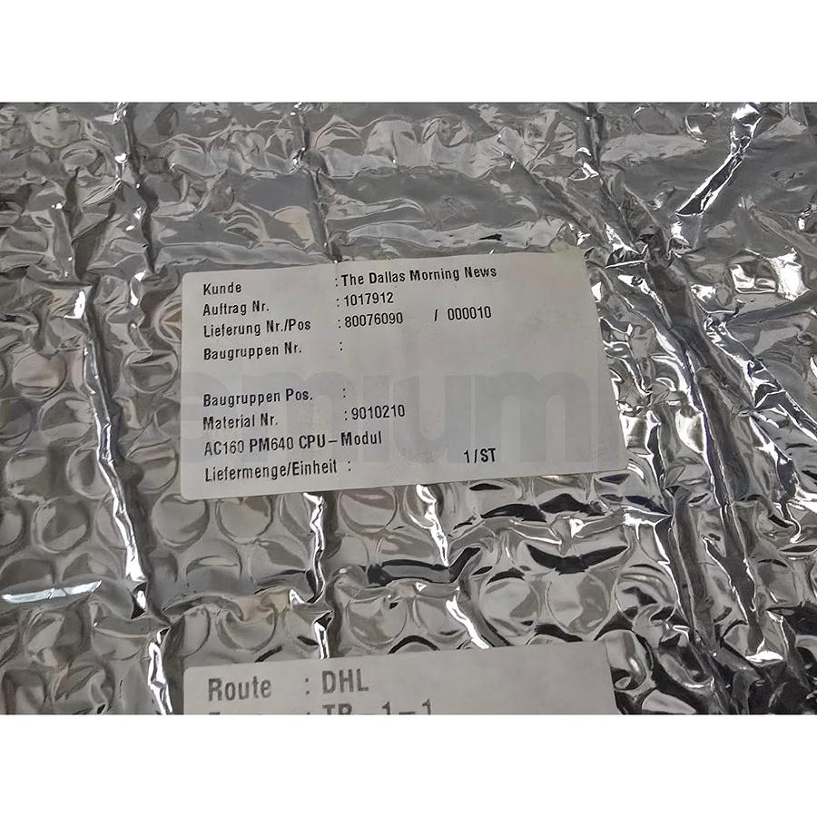 Used ABB 3BSE010534R1 PM640 Processor Module CPU AC160 Advant Controller 160 OCS NSNP