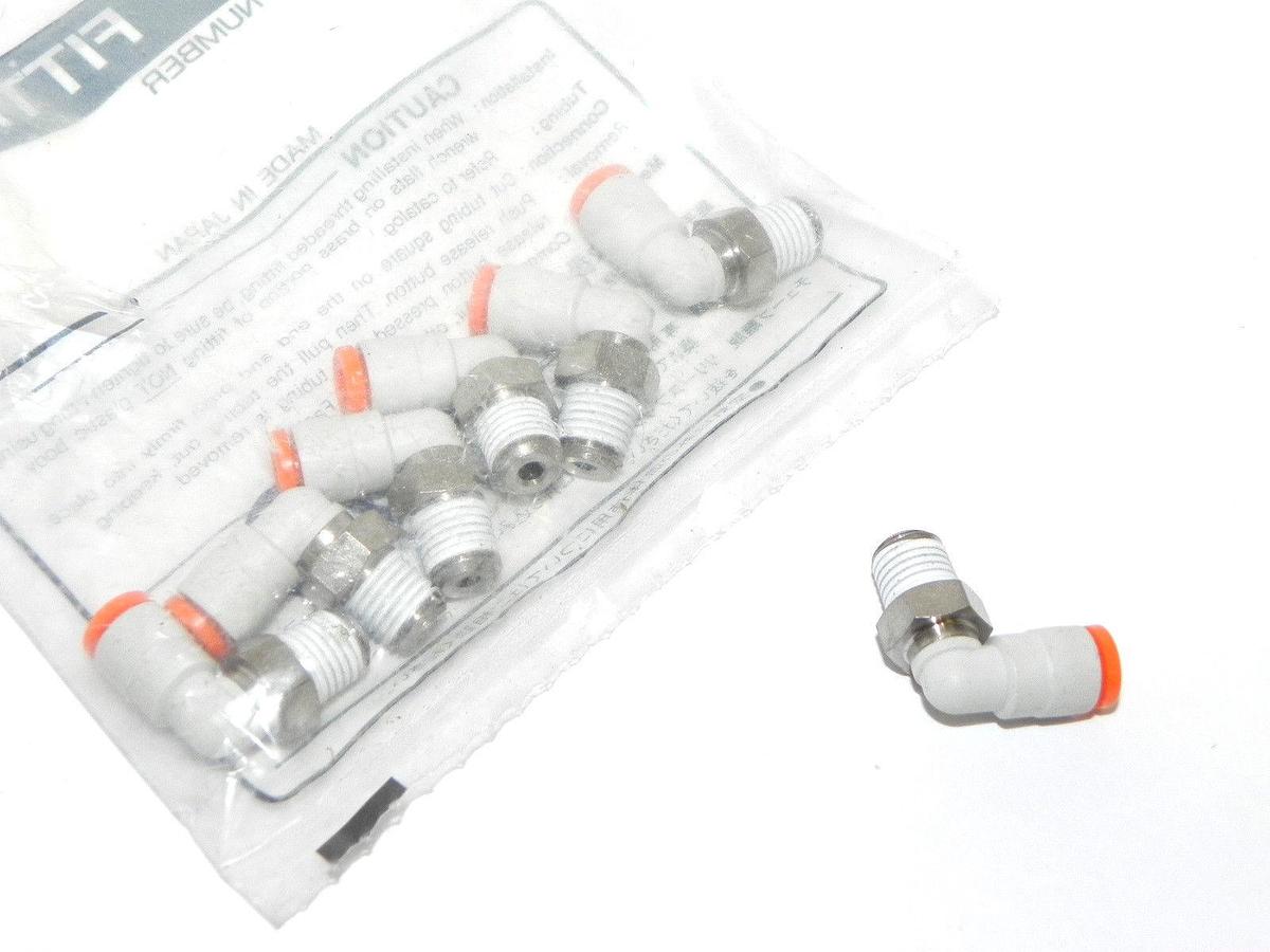 Used NEW SMC KJL01-33S FITTINGS KJL0133S (PACK OF 7)
