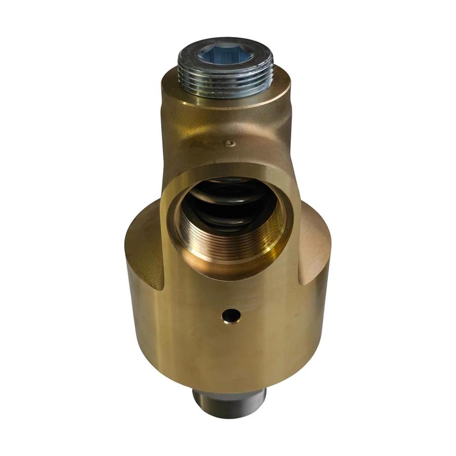 Deublin 555-000-002 | 555000002 Brass Rotary Union 1-1/2" NPT LH Thread NSMP