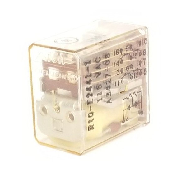 Used AMF POTTER & BRUMFIELD R10-E2441-1 RELAY 115VAC, A3427-08, R10E24411