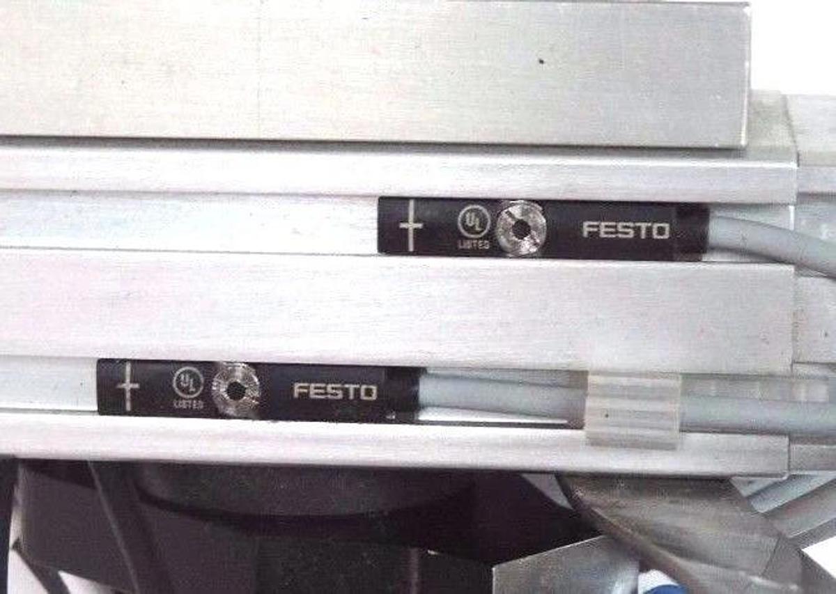 Used FESTO DRQD-B-16-180-Y-SRJ-A-AR-FW SEMI ROTARY DRIVE SCHUNK 340010 GRIPPER