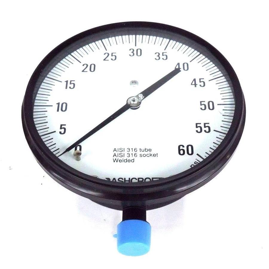 NIB ASHCROFT 45-2462-SS-04L-60 DURAGAUGE 4-1/2'', 1NA19260-011, 452462SS04L60