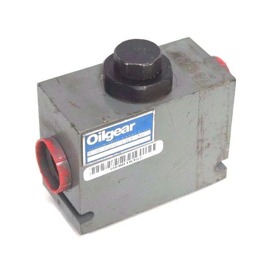 Used OILGEAR HSSCV800/CK1-10-0 CHECK, SHUTTLE VALVE HSSCV