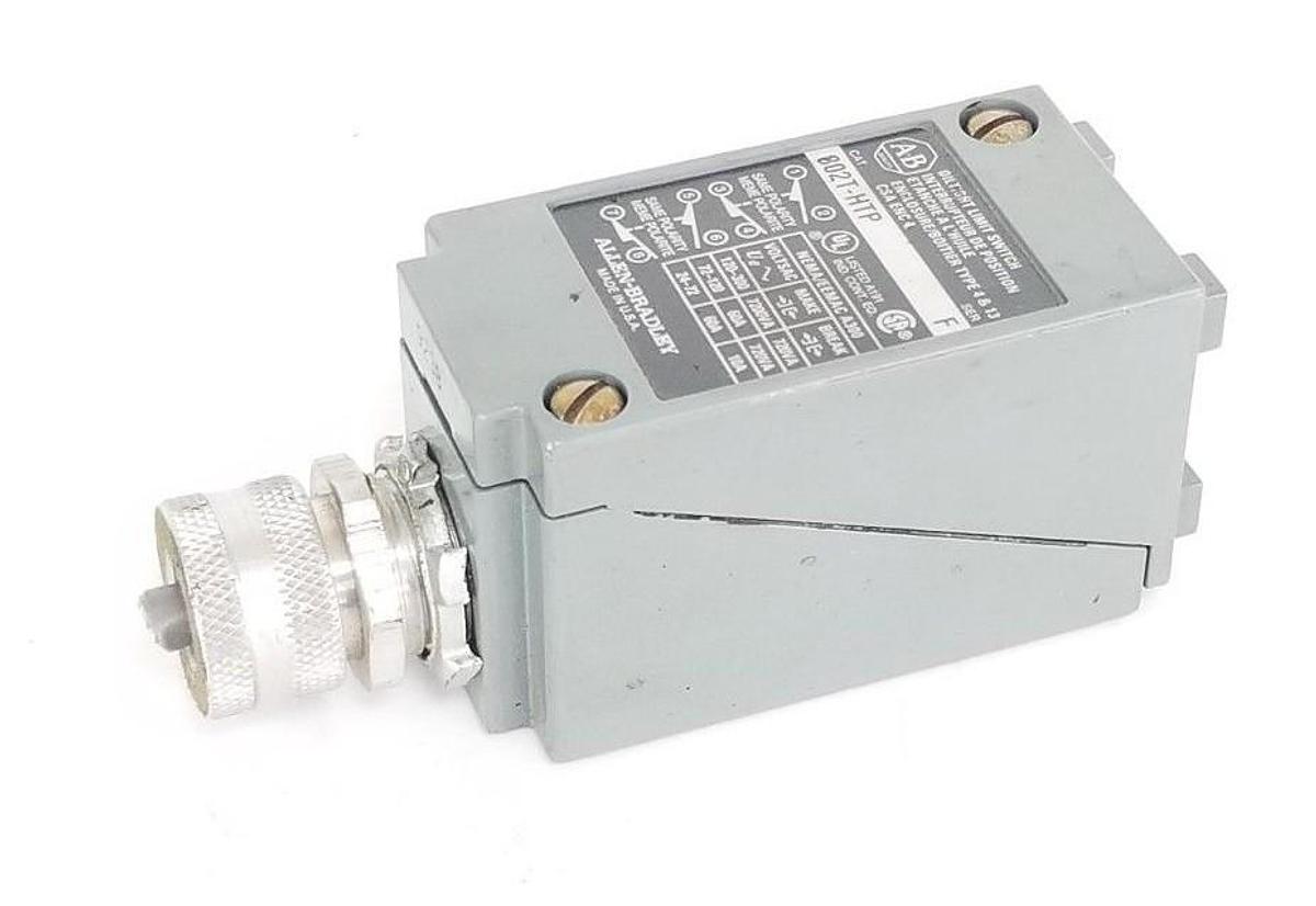 Used ALLEN BRADLEY 802T-HTP SER. F LIMIT SWITCH 802THTP
