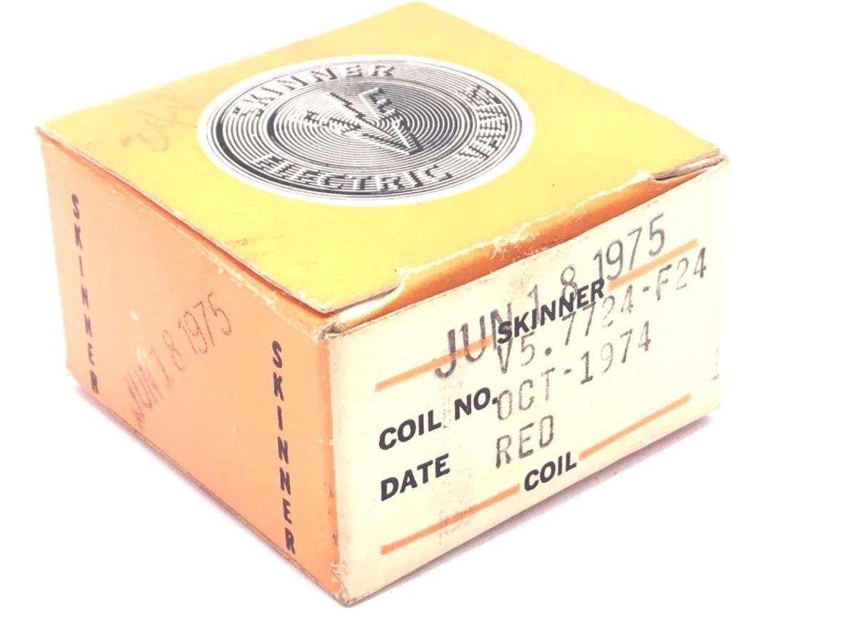 NIB SKINNER V5.7724-F24 VALVE REPLACEMENT COIL 4.0-4.9 OHMS