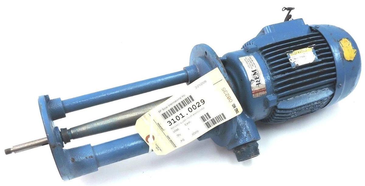 Refurbished VOGEL SPANDAU PMS-20-A-270+675 ELECTRIC IMMERSION PUMP SLURRY *REMANUFACTURED*