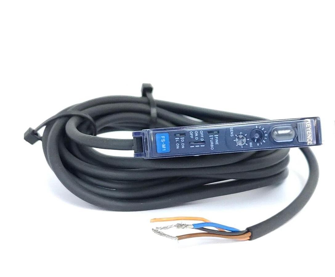 Used KEYENCE FS-M1 PHOTOELECTRIC AMPLIFIER FSM1
