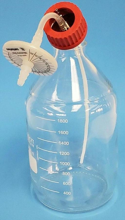 Used NEW SARTORIUS 8823626 2000mL STOCK BOTTLE MIDISART 2000 82521-011-01