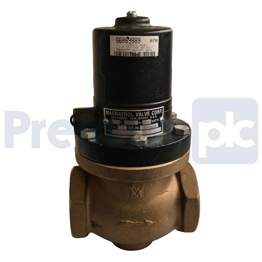 Used Magnatrol G36A47SC-ACBW | 66089889 Solenoid Valve 2" NPT, N/C 120/60Vac 45W NSNP