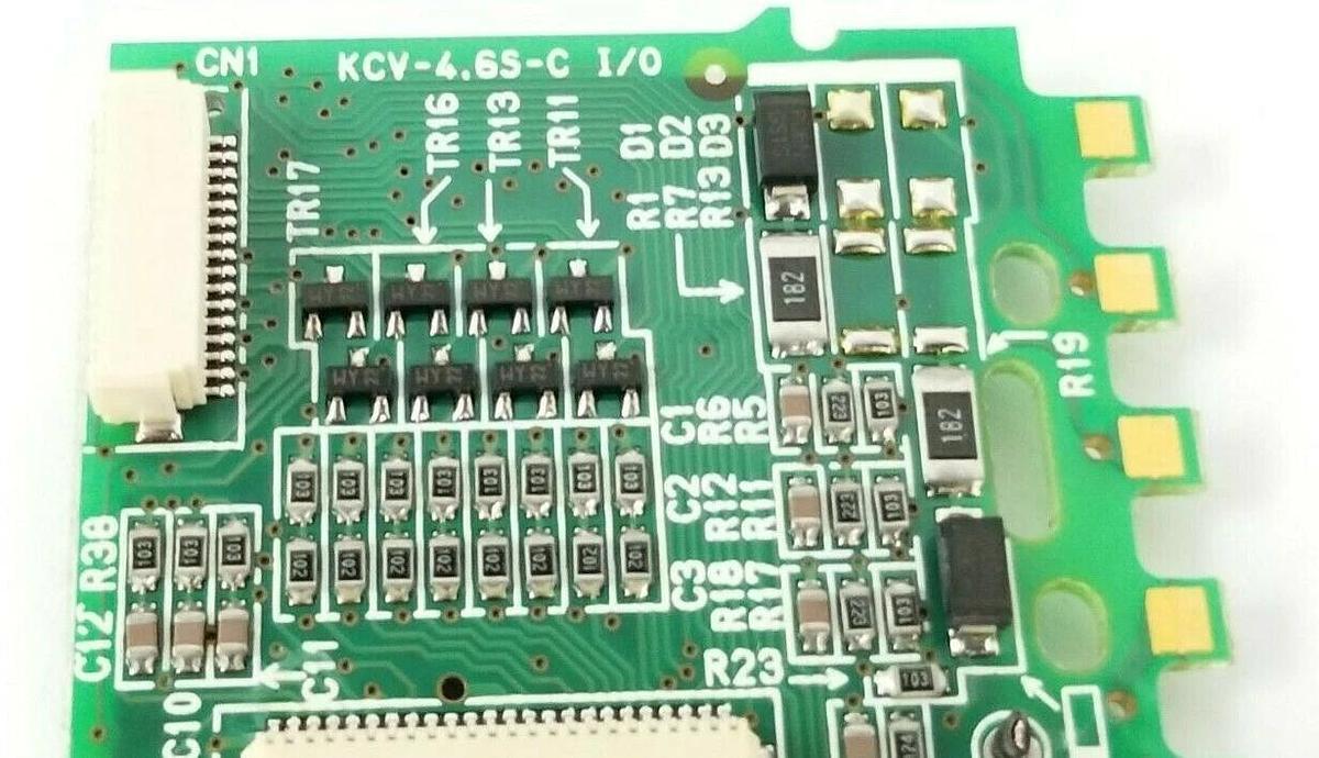 Used KOYO ELECTRONICS KCV-4.6S-C I/O CONTROL BOARD 0134014-2 TYPE: 2 KT-V4S-C-D