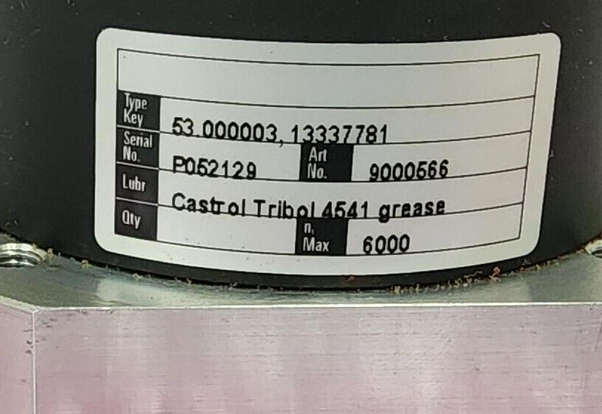 Used NIB LENZE 53.000003, 13337781 PLANGBOX ONVIO AL-010 I=10,000