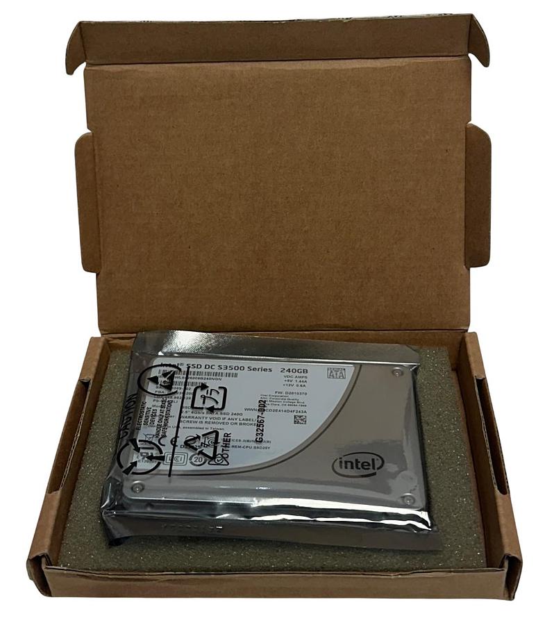 Used INTEL SSD DC S3500 SERIES 240GB INTERNAL SSDSC2BB240G401 / SSDSC2BB240G4 NSMP