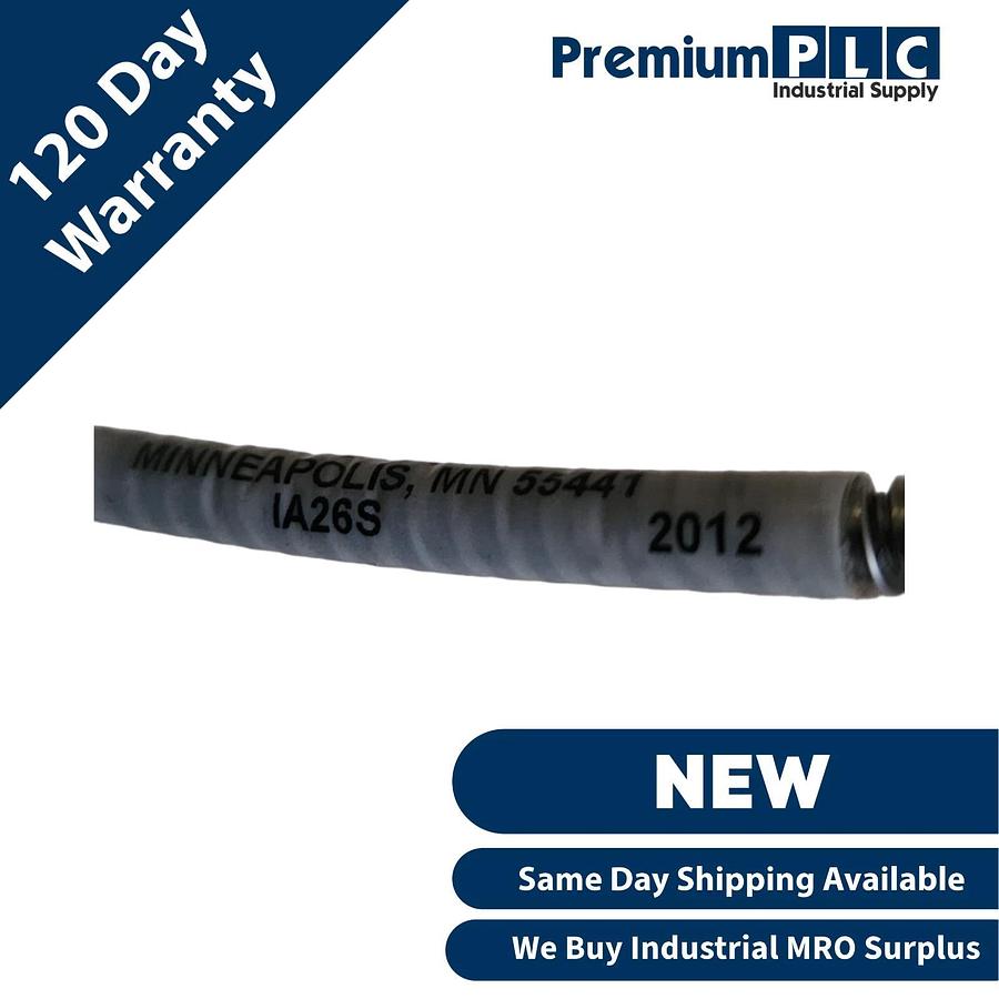 Used NEW BANNER ENGINEERING IA26S SS RIGHT ANGLE FIBER OPTIC SENSOR 6FT/2M P/N 17301