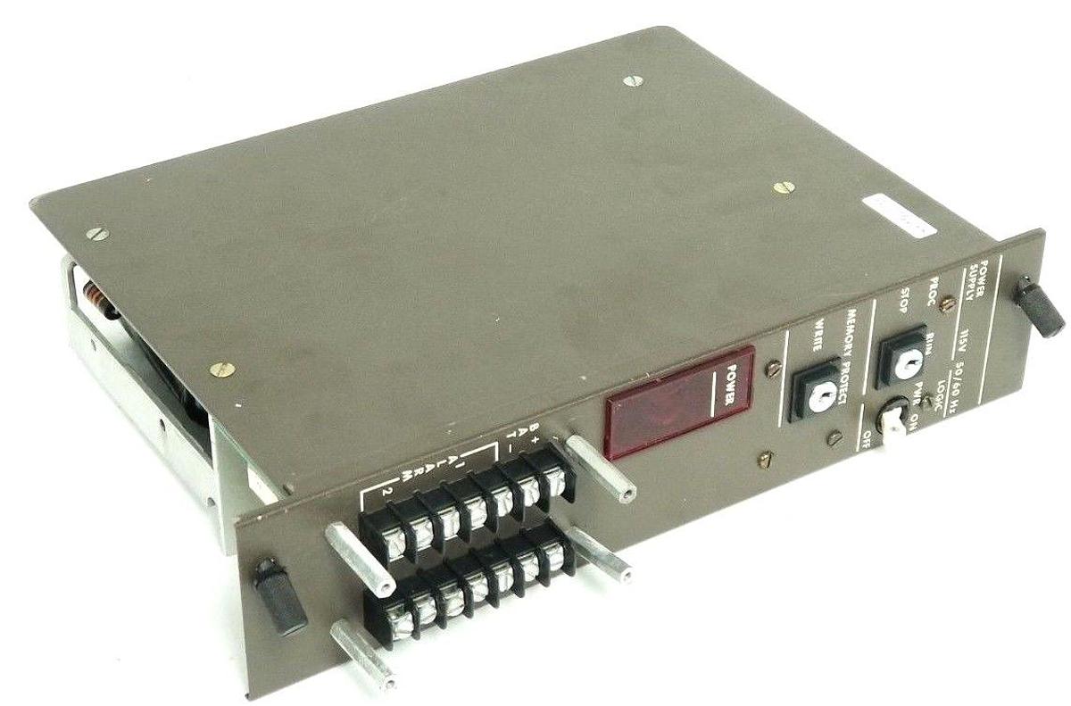 Used GENERAL ELECTRIC IC600PM506A CPU POWER SUPPLY MODULE 115VAC IC600PM506