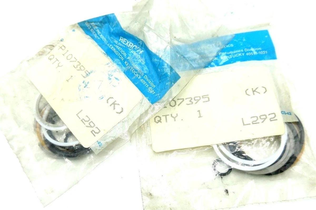 Used LOT OF 2 NEW REXROTH P107395 SEAL KITS
