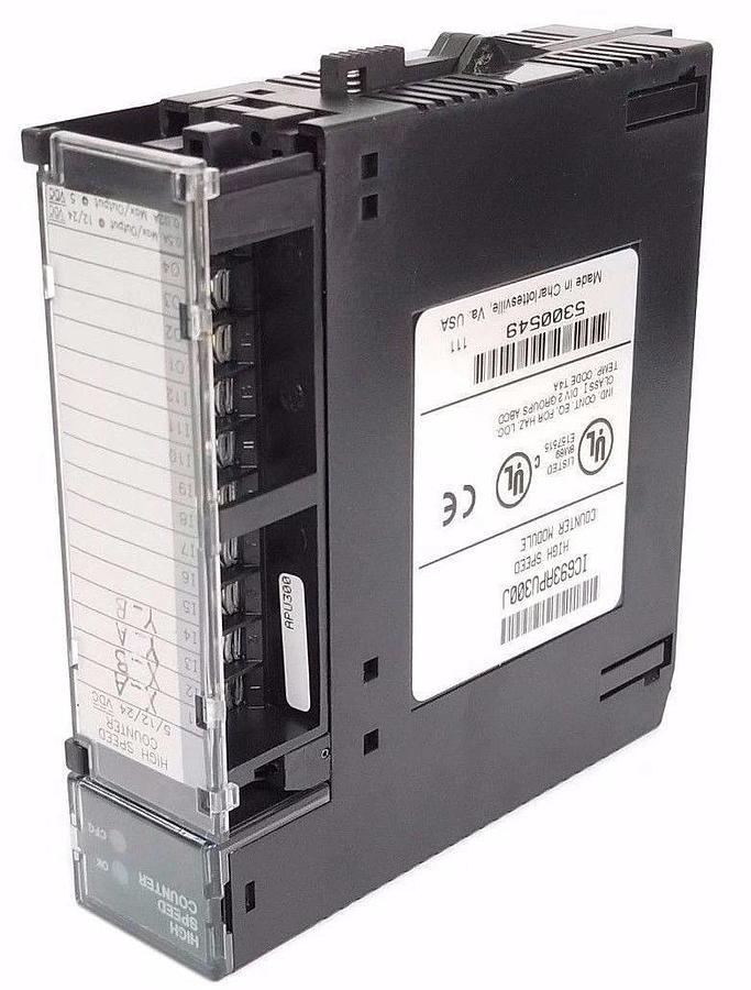 Used GE FANUC IC693APU300J HIGH SPEED COUNTER MODULE