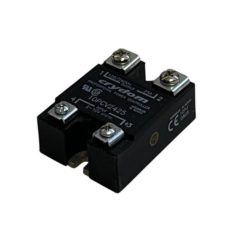 Used CRYDOM 10PCV2425 PROPORTIONAL POWER CONTROLLER / SOLID STATE RELAY 120/240V USNP