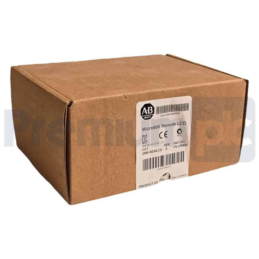 Allen-Bradley 2080-REMLCD /A Micro800 Remote LCD Display Module 12/24VDC NSMP 885630885414