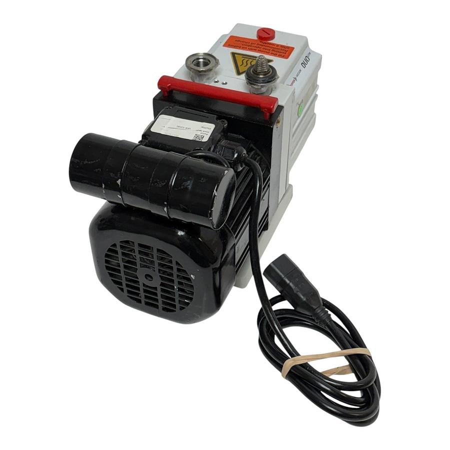 Used Pfeiffer Duo 2.5 PK D41 062 F Rotary Vane Vacuum Pump Agilent G3170-89025 USPI