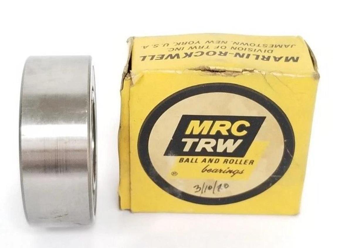 Used NIB MRC / TRW 207SZZG BALL BEARING SINGLE ROW SEALED 35MM BORE