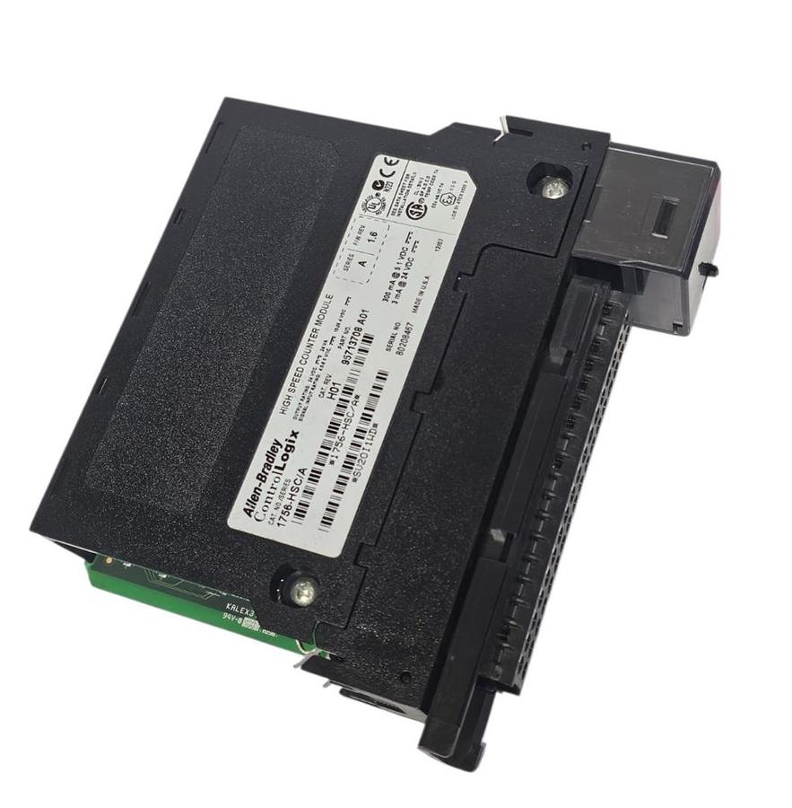 Used ALLEN BRADLEY 1756-HSC /A HIGH SPEED COUNTER MODULE SER. A F/W: REV. 1.6