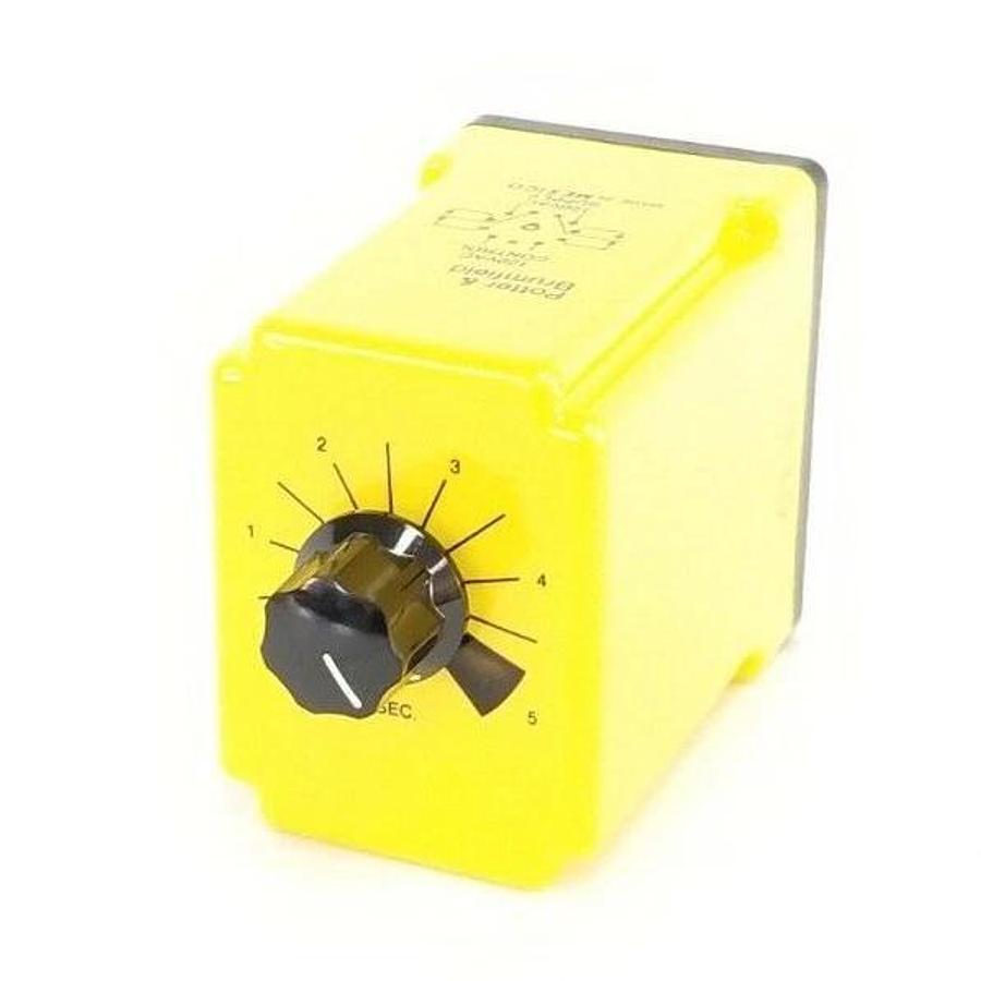 NIB POTTER & BRUMFIELD CDB-38-70091 TIME DELAY RELAY 0.1-5 SEC. 10A 120/240VAC
