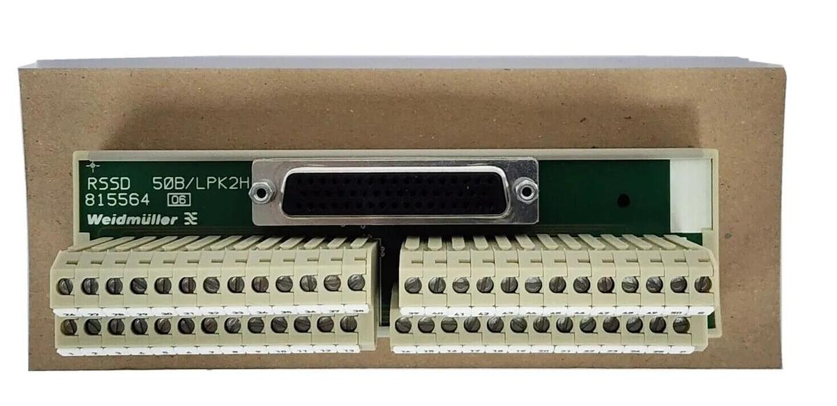 Used NIB WEIDMULLER 8155640000 RS SD50B UNC LPK2