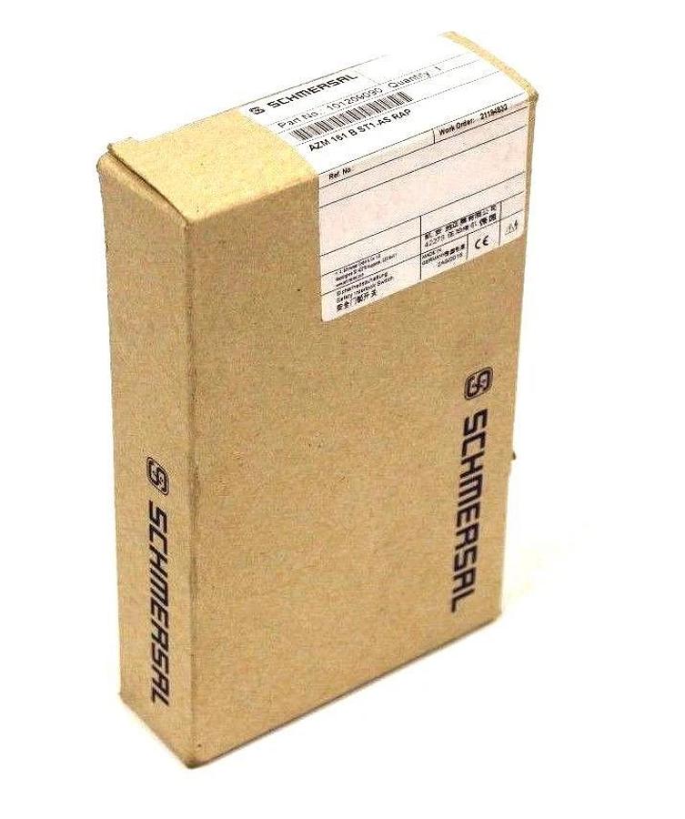 Used NIB SCHMERSAL AZM 161 B ST1-AS RAP 101209090 SAFETY INTERLOCK SWITCH 24VDC