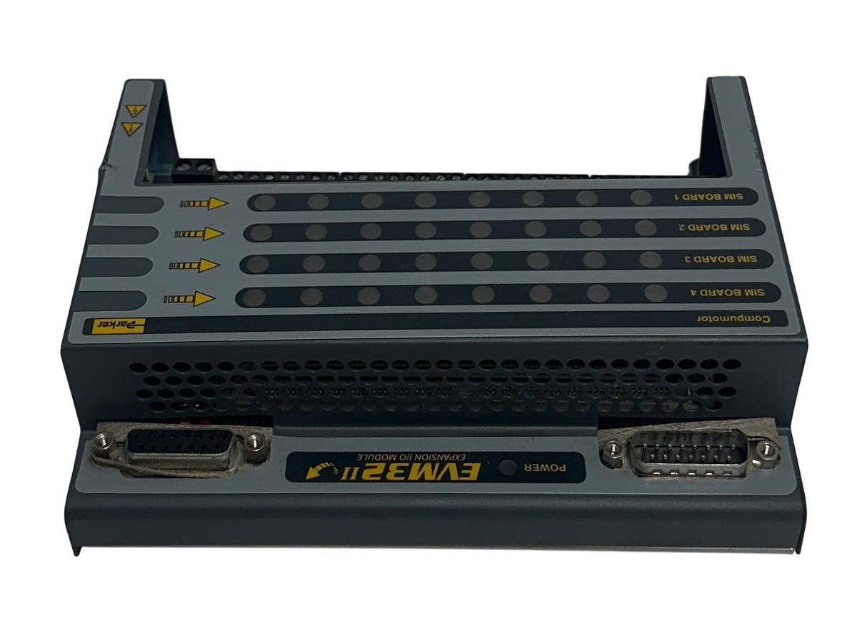 Used PARKER EVM32-II / EVM32II Compumotor EXPANSION I/O MODULE ANALOG USNP *DENTED