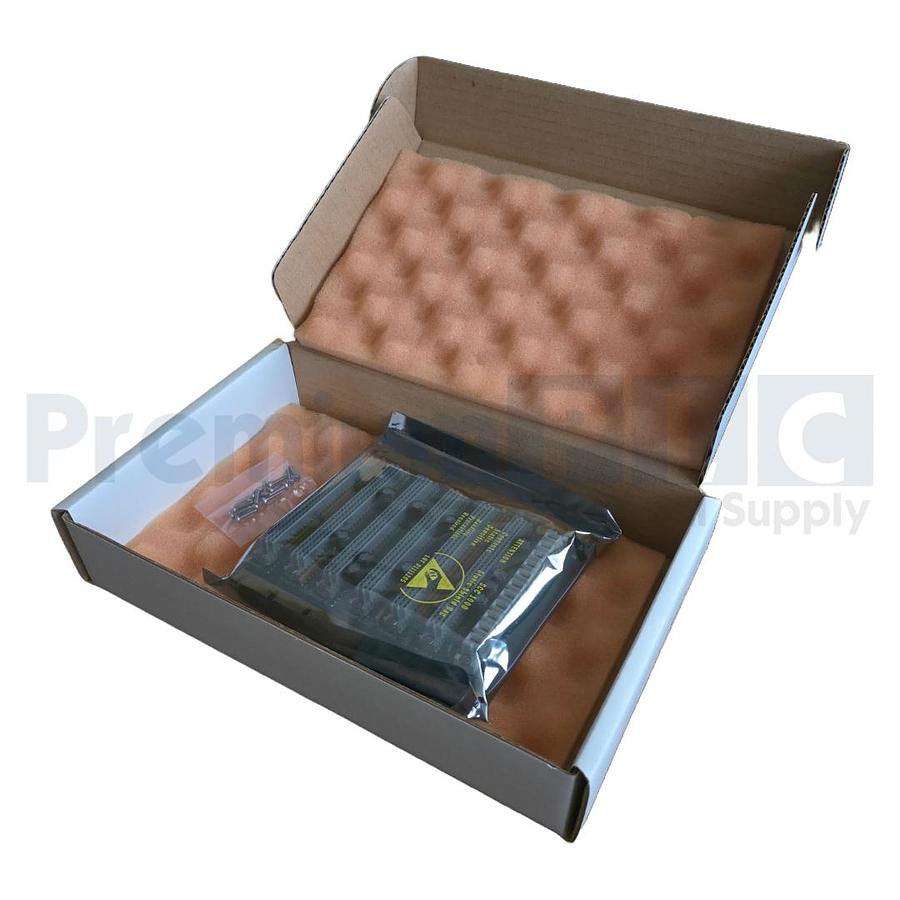 Used OMRON DELTA TAU ACC-U6 6-SLOTS UBUS BACKPLANE BOARD +1 P/S SLOT 300-603403-10X