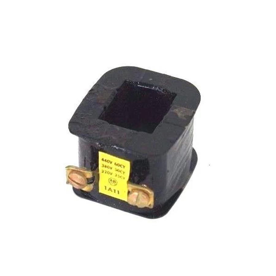 Used LOT OF 2 NIB ALLEN BRADLEY 1A11 COILS 440/380/220V FOR SIZE 1 CONTACTOR