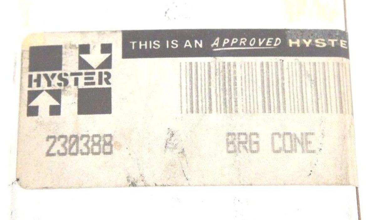 Used NIB HYSTER 230388 BEARING CONE