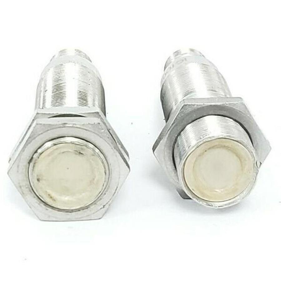 Used LOT OF 2 EFECTOR IFM IGT002 INDUCTIVE PROXIMITY SENSORS, 20-140VAC/DC, 5MM