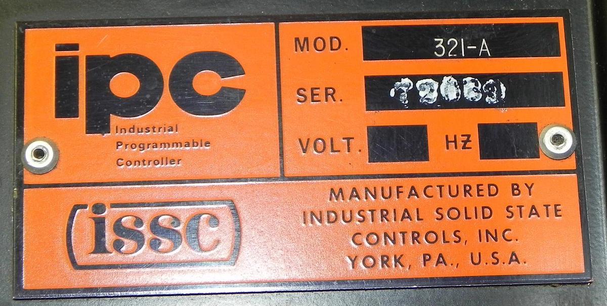 Used ISSC MODEL 321-A MODULE SLOT RACK