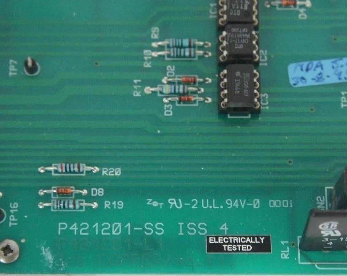 Used FINNIGAN P421201-SS SPECTROMETER CIRCUIT BOARD ASSY NO. P421201A, P421201-L1
