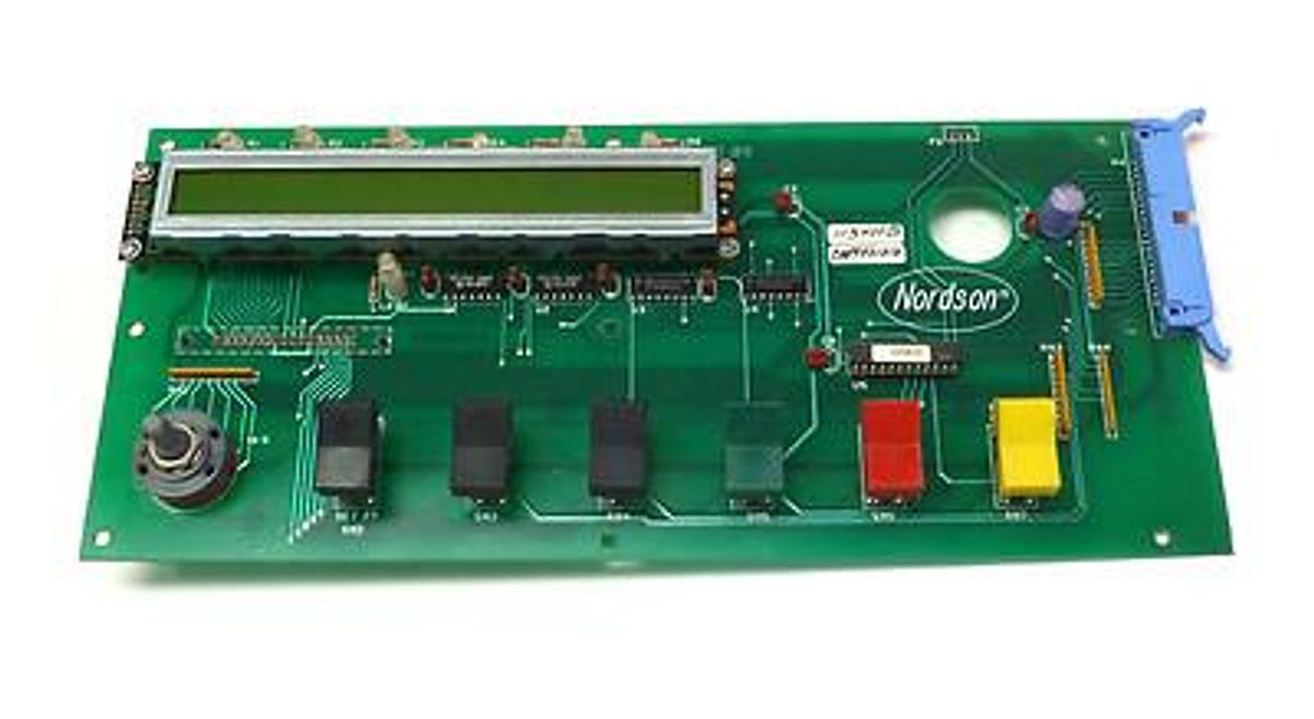 Used NORDSON P/N 113400B LED DISPLAY BOARD