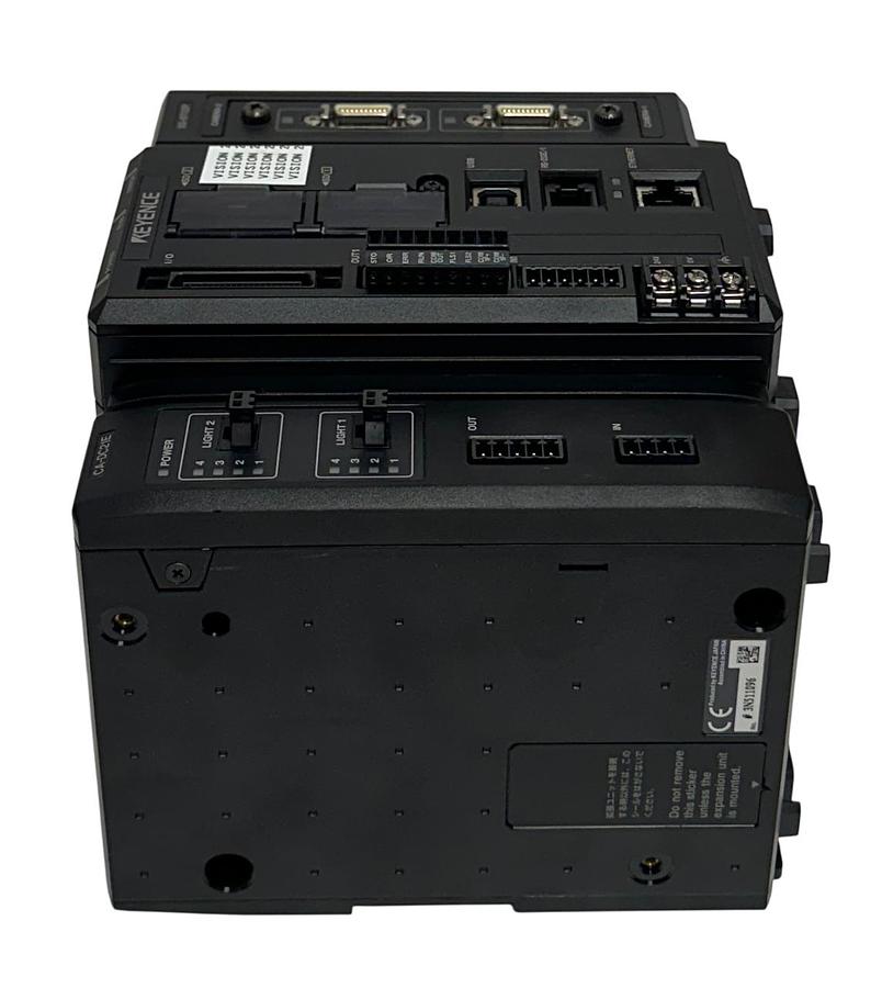 Used KEYENCE XG-8702L / CA-DC21E MULTI-CAMERA IMAGING SYSTEM CONTROLLER EtherNet USNP