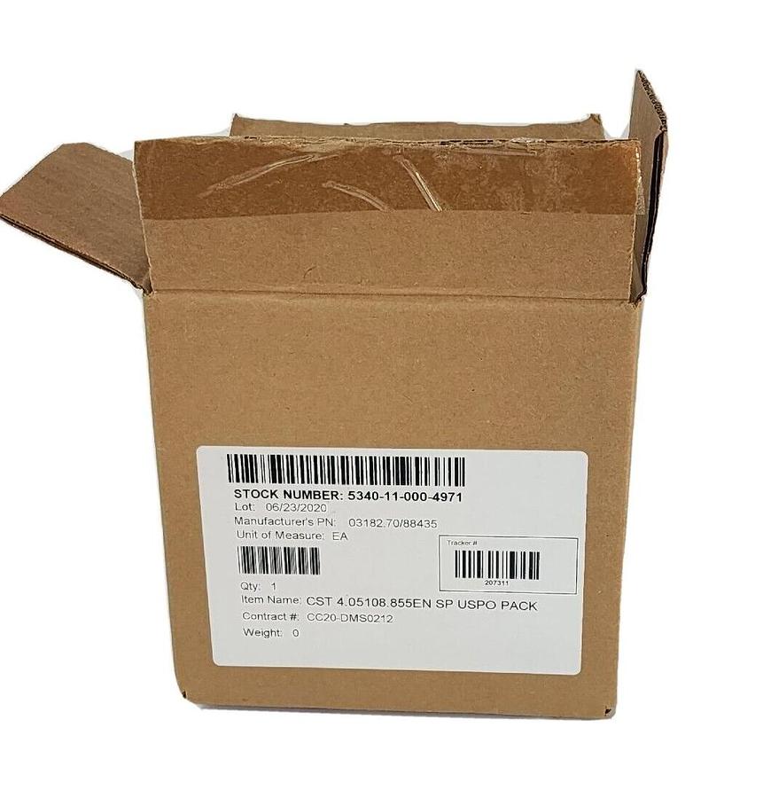 Used BOX OF 10 NIB COLSON 4.05108.855EN ENDURA CASTER WHEELS 03182.70/88435