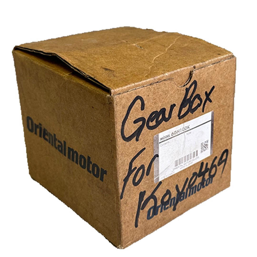 Used NEW ORIENTAL MOTOR 6GH100K VEXTA GEAR HEAD 100:1 RATIO