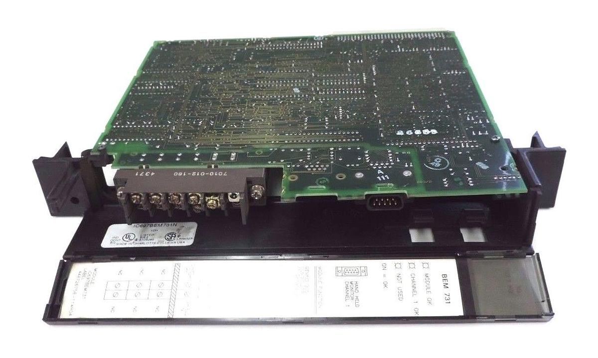 Used GE FANUC IC697BEM731N GENIUS BUS CONTROLLER 1 CHANNEL SERIES 90-70
