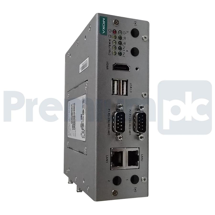 MOXA V2201-E4-T (Custom) V2201 DIN-rail x86 Computer IPC Intel Atom E3845 NSMP