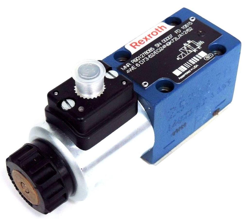 Used NEW REXROTH 4WE 6 D73-62/EG24N9K72L/A12/62 HYDRAULIC VALVE R901278085