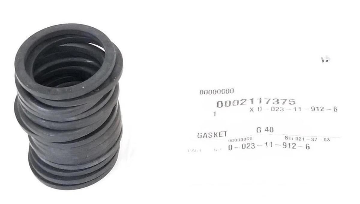 LOT OF 15 NEW KRONES 0-023-11-912-6 G40 GASKETS DN 40/5, DN40, 0023119126