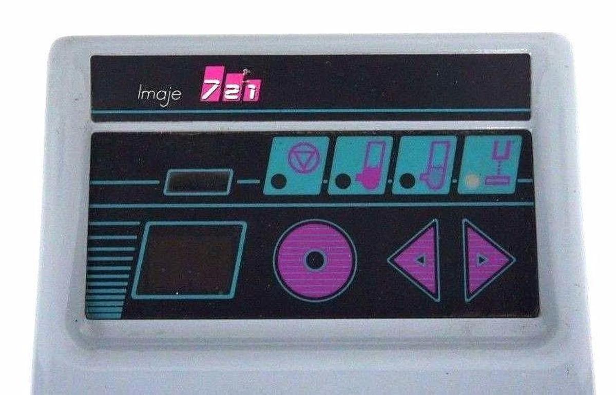Used IMAJE 721 INKJET CODER ENR5451 W/ NEW ENR5842 HAND HELD TERMINAL PBS 3159