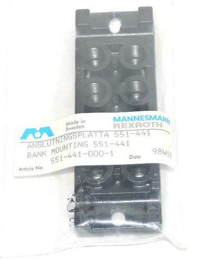 NEW MANNESMANN REXROTH 551-441 BANK MOUNTING 551-441-000-1