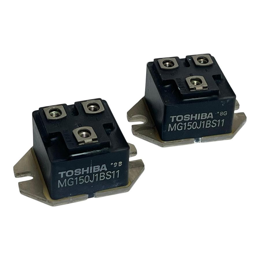 Used Lot of 2 Toshiba MG150J1BS11 IGBT Power Modules 150A 600V Japan